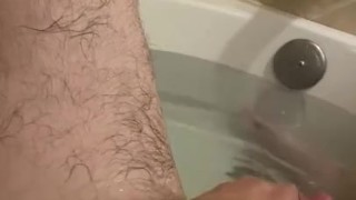 Shower masturbation