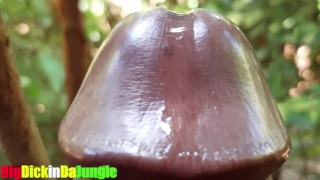 Here is an Extreme Close up Satisfying Precum Play to get you  (Loud Moaning Cumshot)