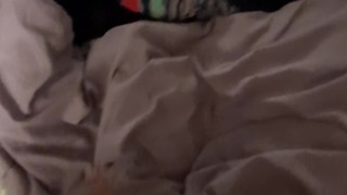 Shaking my dick teasing belle