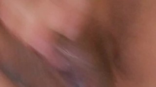 Intense Big clit pussy masturbation