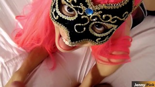 un pompino al giorno toglie i problemi da torno! ahah Jenny Pink