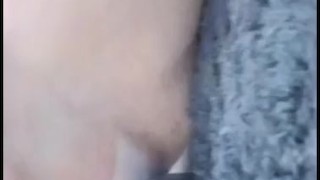 Milf Plays With Self On Bathroom Sink With New Dildo