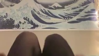 fingering myself in bed
