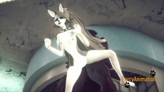 Furry Hentai - Beast Hard Sex with Wolf YIFF