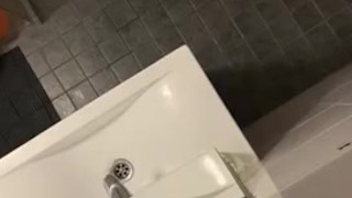 peeping in the shower