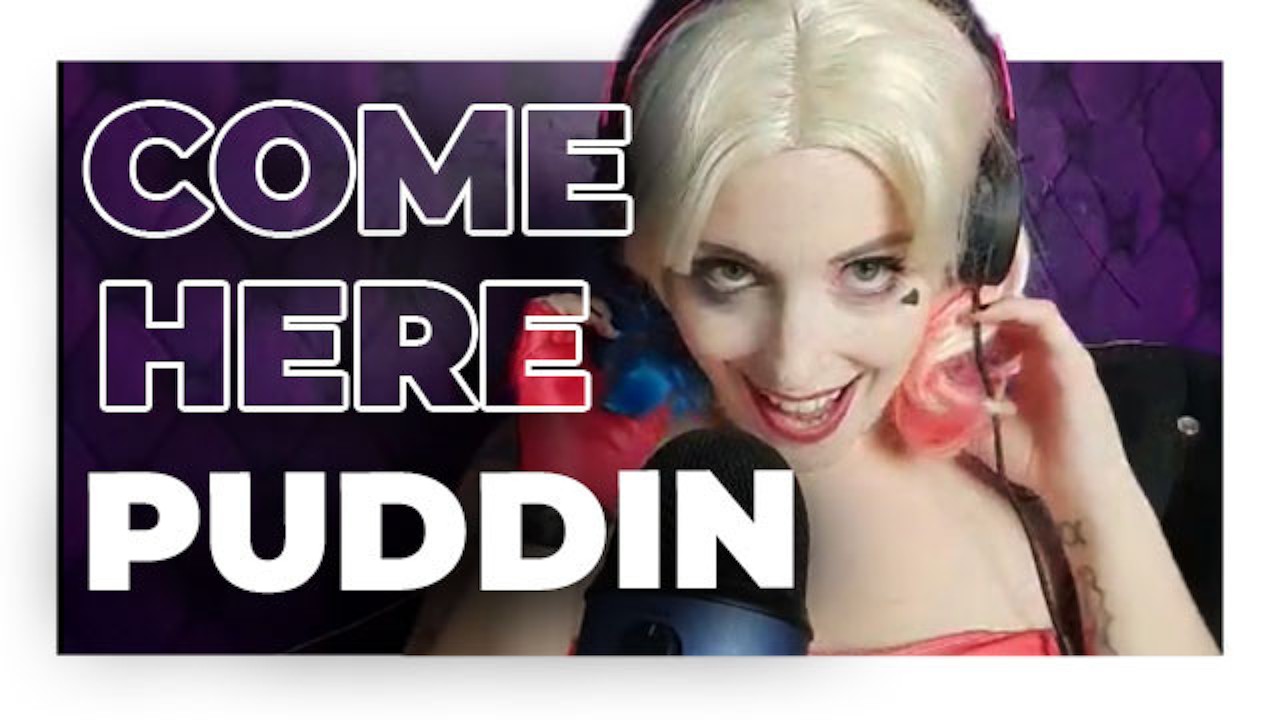 Harley Quinn wants you to stroke your cock hard(ASMR) - Mel Fire