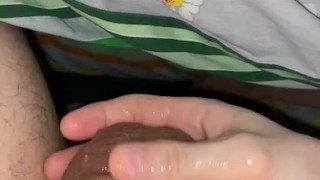 I Playing with my cum
