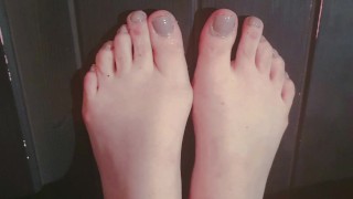 Solo Foot Fetish Worshipping Compilation // Tattoos // Feet // Ankles // Freshly Painted