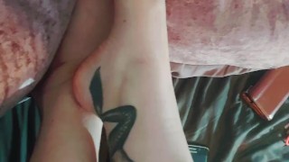 Solo Foot Fetish Worshipping Compilation // Tattoos // Feet // Ankles // Freshly Painted