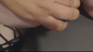 Bbw milf dildo spank