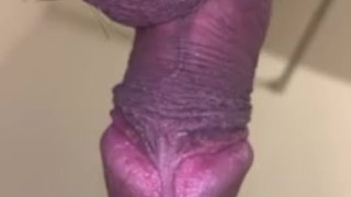 裏から見るおしっこ