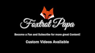 🦊 Big White Cock Fit guy stuffing super tight pussy fleshlight No hands Cumshot - Foxtrot Papa
