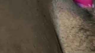 Bbw cums hard using new vibrator