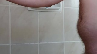 In the Shower at Friends house