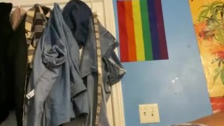 undressing after a long day at work *full vid in bio*