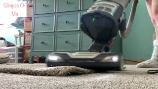 vacuuming with slipper socks - glimpseofme