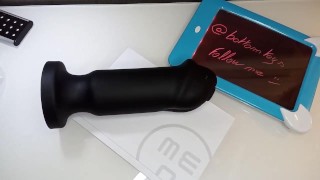 Large XL dildo plug – THINK BIG SILICONE LIQUIDE MEO UNBOXING (Bottomtoys - Links bio)