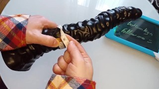 Chain Giant Dildo : Unboxing (Bottomtoys - links bio)
