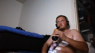 Messy jerking part 4 cumshot