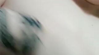 Tit tease 🎀👿 surprise at the end 🤫😮
