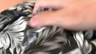 【個人撮影】日本男児が寝起きパジャマでパンツ越しにペニスを擦る着衣オナニー