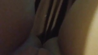 Toying pussy