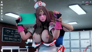 甜心选择2：天啊!与医院里美丽的护士姐姐激情做爱