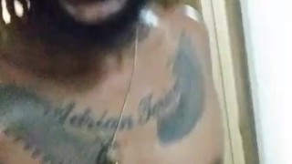Monday March 29th flexing after bath