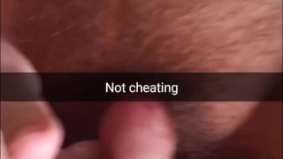 Not inside - not cheating - Cuckold Snapchat Captions