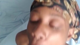 Ebony sucks BBC pt10