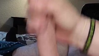 Big fat cock stroking 