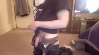 Daddy playing with his asshole