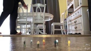 PREVIEW: Giant Alpha Foot Doms Tinies & Puts Them In Salad