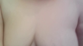 BBW fucks herself till she cums with a dildo