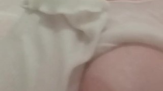 V 584 part 2 finish the fully dressed shower with orgasm