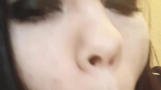 Suck black dick dildo and penetration