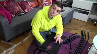 SLING & BALANCOIRE SEXUELLE pour la maison ! (Msieurjeremy - Liens bio)