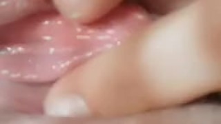 Creamy little tight pussy 