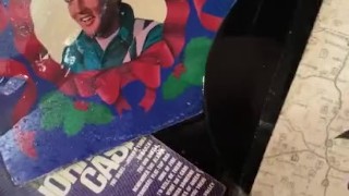 Let my mornin piss out on some old records and carpet after fingering myself