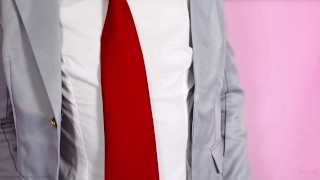 Toru Hagakure Strips & Masturbates