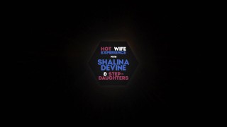 Foursome fuck fest with Shalina and sexy stepdaughters Lana and Stefany