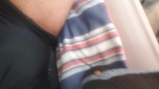 10:34am touching myself on my porch