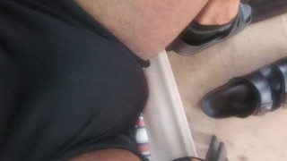 10:34am touching myself on my porch