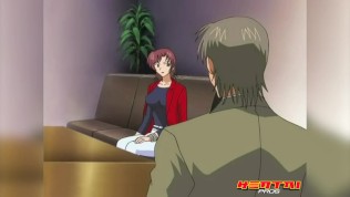 Hentai Pros - Redhead Milf Sucks 3 Guys & Gets Her Pussy Licked & Fucked to Repay Kagami's Money 
