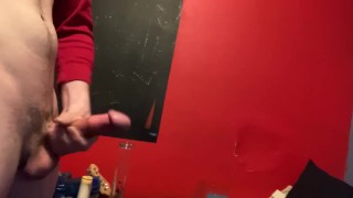 I love stroking my cock 