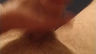 Stroking my cock