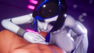 Android Slut Serves her Captain (3D Animated Porn) - Subverse Demi