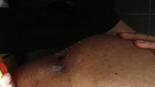 Farting and Masturbation in the Public Toilet