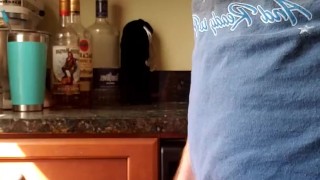 Hairy ginger jacking off