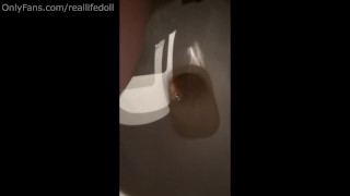 Closeup peeing compilation